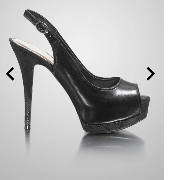 Guess Shoes - Guess Genuine Leather 'Glenisa' Slingbacks